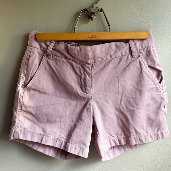 J. Crew Pale Pink Chino Shorts - Picture 1 of 4